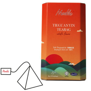 montea oolong tea with pyramid tea bag, elevate the taste to another level