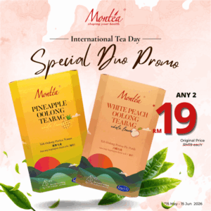 MOP906 White Peach Oolong Tea & MOP907 Pineapple Oolong Tea Duo Promo